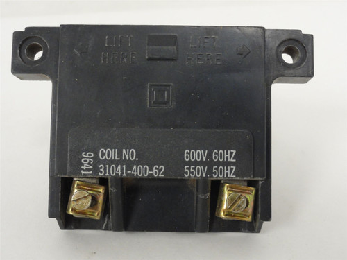 Square D 31041-400-62; Magnetic Coil; 600/550V