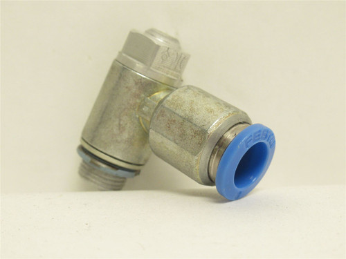 Festo GRLA-1/8-QS-8-D; One-Way Flow Control Valve 193145; 1/8"