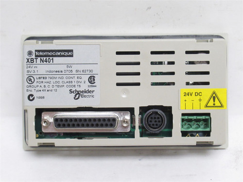 Telemecanique XBT-N401; Compact Display 24V; 5W; 122x32 Pixels