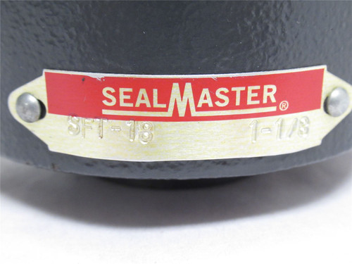 Sealmaster SFT-18; Flange Bearing; 1-1/8"ID; 2-Bolt Mount