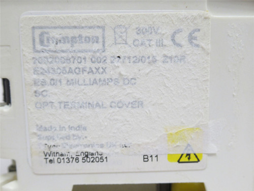 Marel E24305AGFAXX ; Amp Gauge; 2-5/8"OD Square