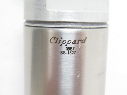 Clippard SS-1327; Air Cylinder; SS; 1-9/16"ID x 2" Stroke