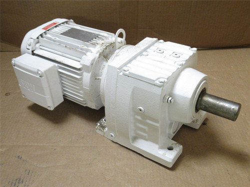 SEW R57DRE90L4/TF/DH; AC Gear Motor; 43.3:1 Ratio; 1.5kW; 420V