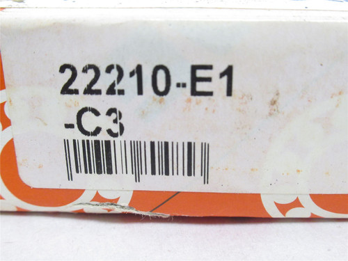 FAG 22210-E1-C3; Spherical Roller Bearing 50mmID x 90mmOD