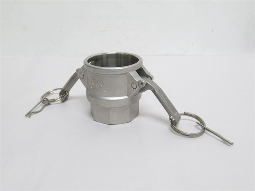 Dixon G150-D-SS; Global Cam/Groove Coupler; SS-316; 1-1/2"