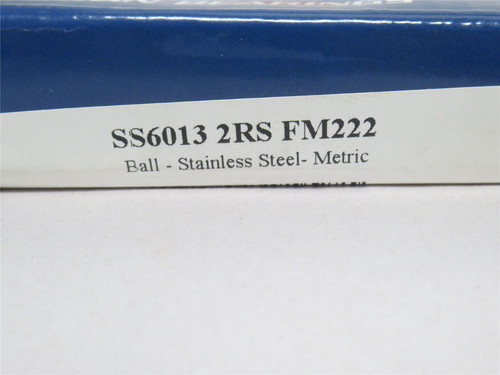 BL SS6013-2RS; Ball Bearing 65mmID x 100mmOD x 18mm Wide