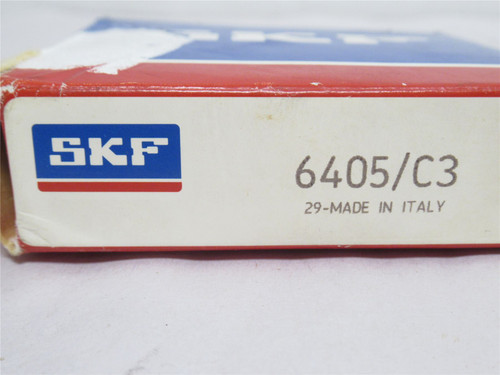 SKF 6405/C3; Ball Bearing 25 mm ID; 80 mm OD; 21 mm Width
