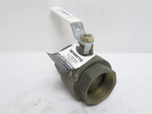 Watts LFB6080G2; Bronze Ball Valve; 2-Piece; 2NPT