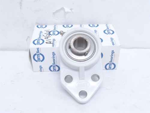 AMI UCFBL204-12MZ20W; Flange Bearing; 3/4"ID; 3-Bolt Bracket