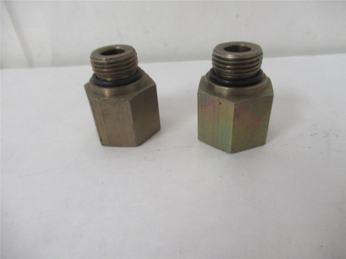 Parker 8-3/4 F5OG-S; Lot-2 Adaptor 3/4"FNPT 1/2ORB