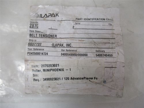 Ilapak 2870203021; Mini Phoenix Roller I Arm