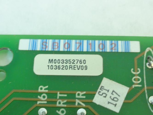 Allen-Bradley 103620; Regulator Control Board; Rev. 09