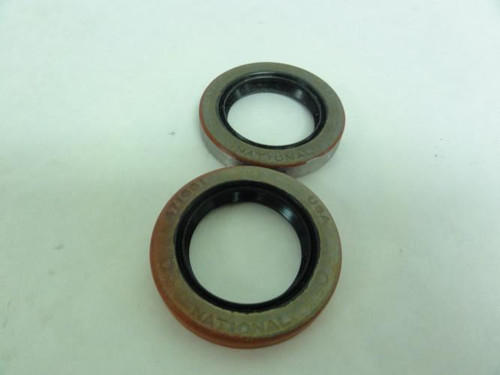 National 471651; Lot-2 Oil Seals; 1.062" ID; 1.624" OD; 0.25"W