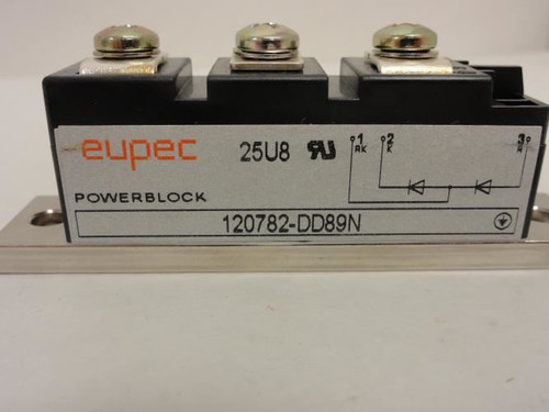 Eupec 120782-DD89N; Powerblock Rectifier Bridge DD104N