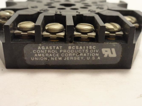 Agasat BCSA11SC; Relay Socket