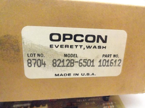 Opcon 8212B-6501; Logic Module