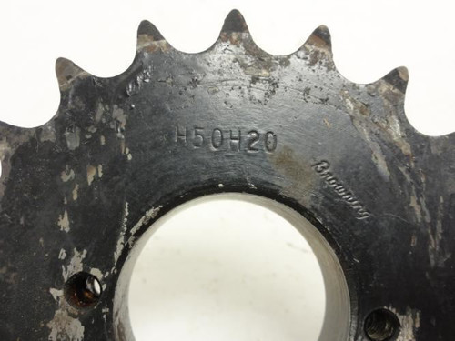 Browning H50H20; Bushed Sprocket # 50; 20T