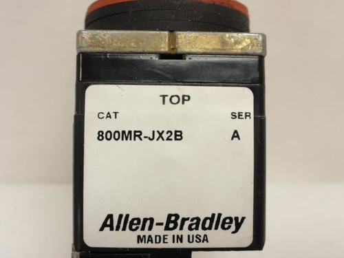 Allen-Bradley 800MR-JH2KB; Selector Switch; 3-POS; 300VAC; 10A