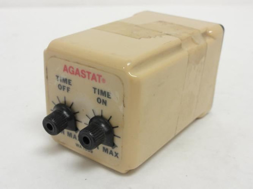 AGASTAT SRC72AFFA; Interval Delay Timing Relay 6-180s 120VAC/DC