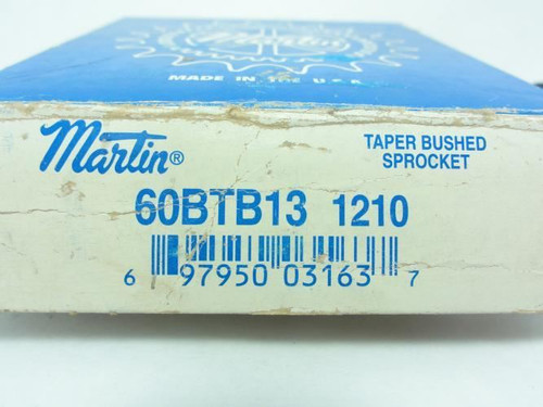 Martin 60BTB13-2010; Bushed Sprocket # 60 13T