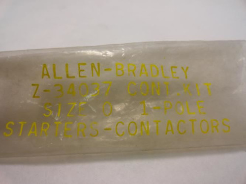 Allen-Bradley Z-34037; Contact Kit Size 0 1-Pole