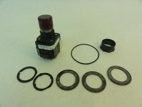 Allen-Bradley 800H-PRBL16R; Red Illuminated Push Switch SER F