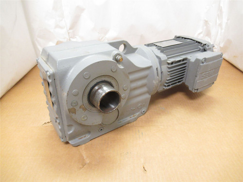 SEW K767/TDRN80M4; Gear Motor; 119.3-1 Ratio; 230/460VAC; 1HP