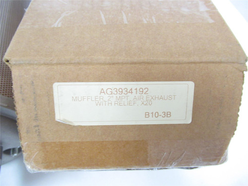 Allied Witan M20; Exhaust Muffler Replacement 2" MPT;w/Relief