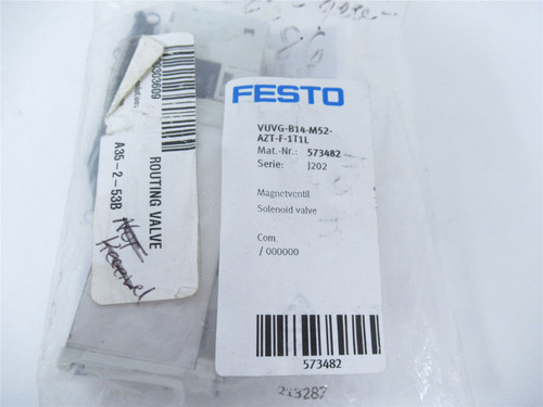 Festo VUVG-B14-M52-AZT-F-1T1L; Solonoid Valve 24VDC 573482