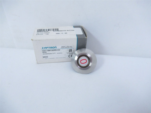 Captron CHT1-158P-202/RD-GN/CP70; Pushbutton Capacitive