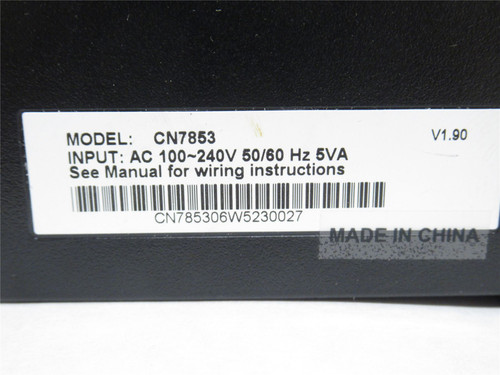 Omega CN7853; Temp Controller Relay W/Alarm; 250VAC