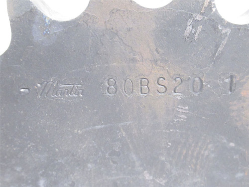 Martin 80BS20-1; Sprocket # 80 20 Teeth; 1"ID