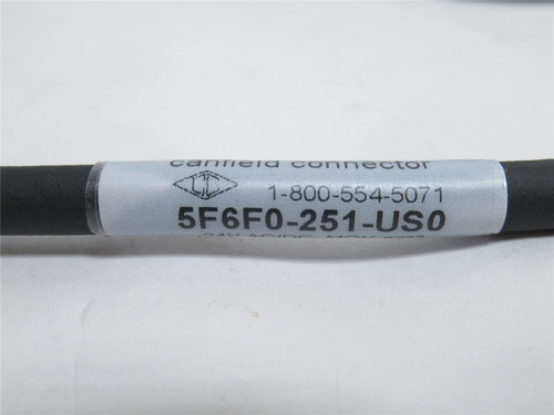 Canfield 5F6F0-251-US0; Straight-lLne Interface Cable; 15' L