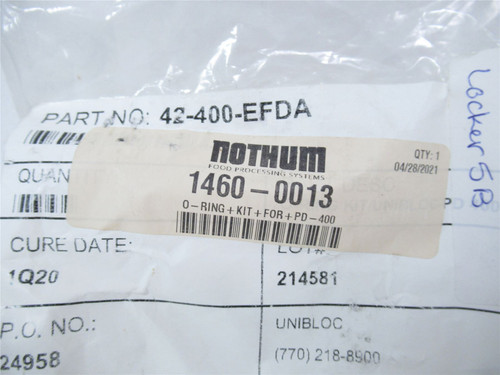Nothum 1460-0013; O-Ring Kit for PD-400
