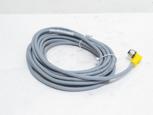 Turck WK 4.4T-6; Right-Angle Cordset U2437; M12 Female; 6m L