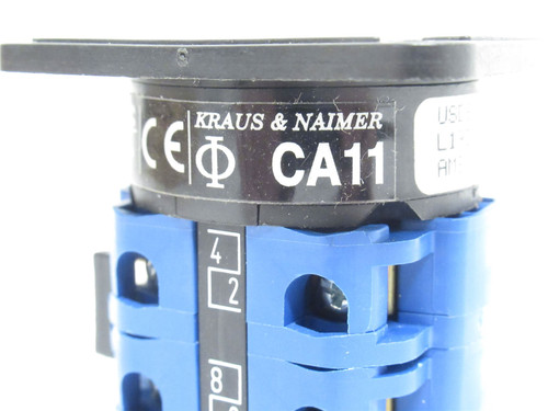 Kraus & Namier CA11-1; Switch; 12-Pos; 5HP; 6A; 600VAC