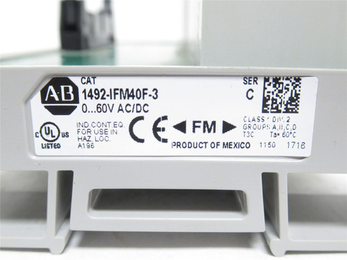 Allen-Bradley 1492-IFM40F-3; Digital IFM; 60VAC/DC; 3 Wire