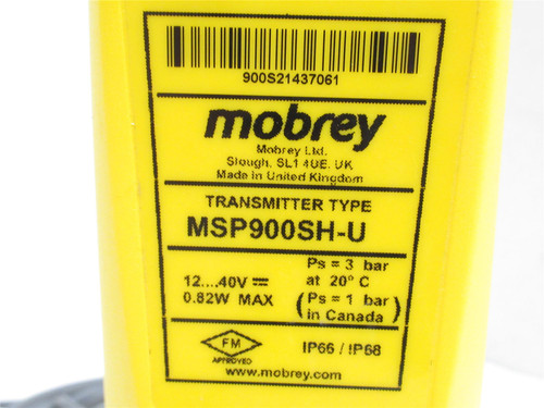Mobrey MSP900SH-U; Ultrasonic Level/Flow Transmitter; 12-40V