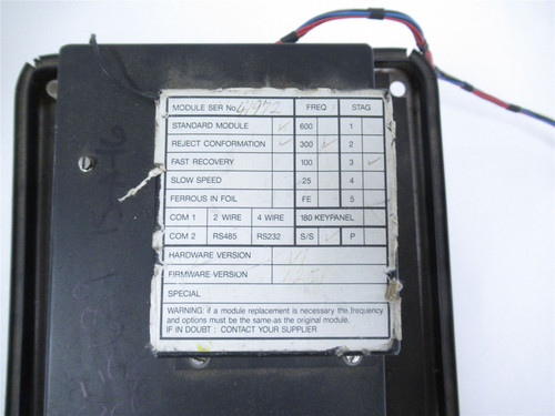 Safeline 4500-018R; Module Met Det