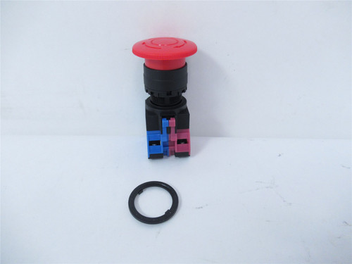 IDEC HW1B-VA4F11-R; E-Stop Pushbutton; Non-Illuminated;22mm