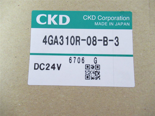 CKD 4GA310R-08-B-3; Solenoid Valve;DC24V; Rc 1/4";Single Coil