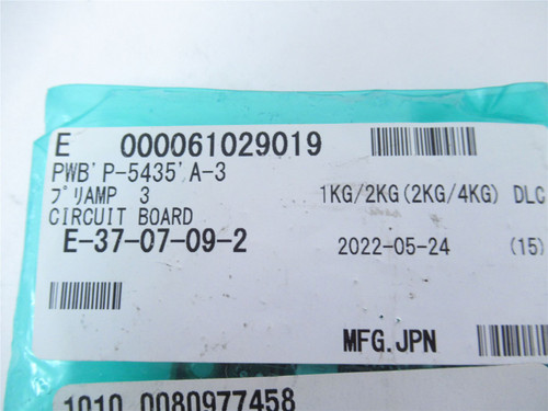 Ishida Scales P-5435A; Base PreAmp Board