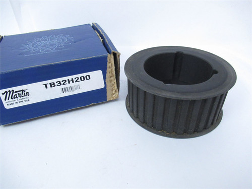 Martin TB32H200; Bushed Stock Timing Pulley 32T 2" Wide Belt