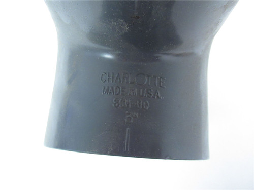 Charlotte 801-030; PVC Pipe Fitting;Tee PVC 3" SXSXS
