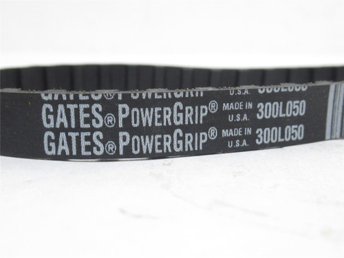 Gates 300L050; Timing Belt 30" Long x 1/2" Width