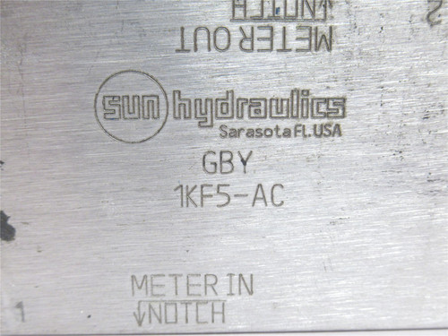 SUN GBY; Aluminum Sandwich Manifold; 22-Cavity