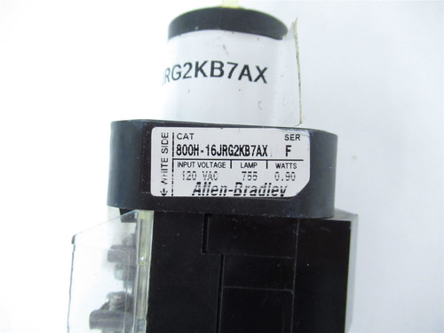 Allen-Bradley 800H-16JRG2KB7AX; Switch-Missing handle