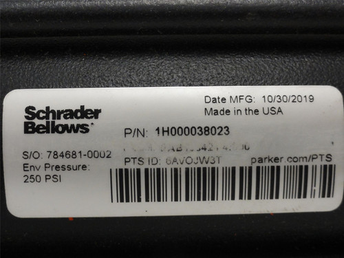 Schrader Bellows 1H000038023; Cylinder; 1.5" Bore; 4" Stroke