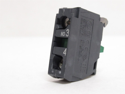 Schneider  ZBE101; Contact Block; 10A; 600VAC; 1-NO; 22mm