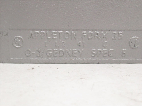 Appleton C150-M; Malleable Conduit Body; C-Type; 1-1/2NPT